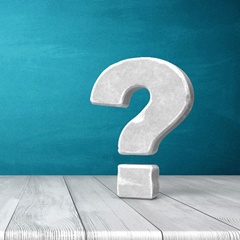 question mark blue wall painting company FAQs