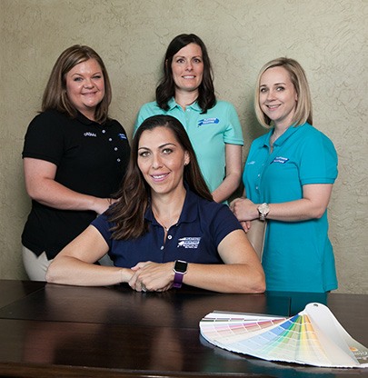 Anna customer care team at Platinum Painting of McKinney