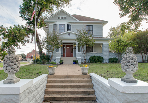 McKinney home exterior after painting