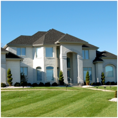 Exterior of brick home in McKinney by Platinum Painting