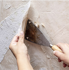 Removing wallpaper